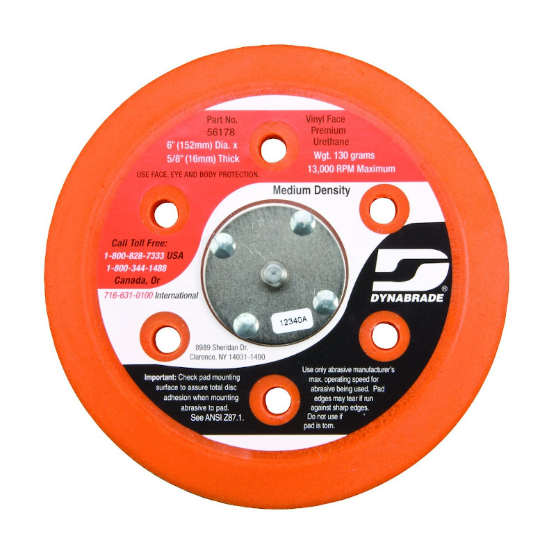 56178 Tampon de Disque Vacuum 6H 150Mm