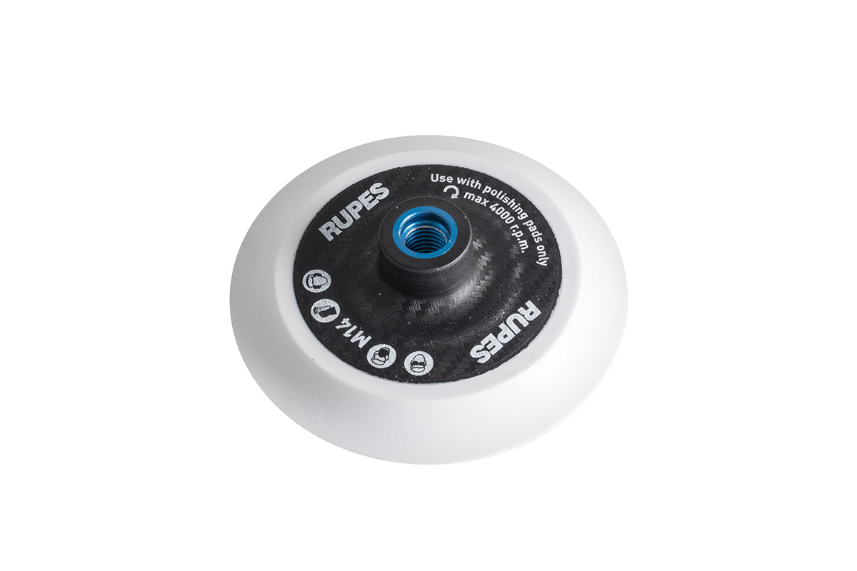 992.500 Disque de Support Velcro Dur 125Mm M14 Pour Polisseuse Rotative