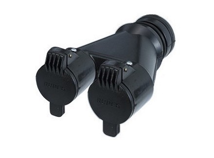 Y-Coupleur Avec 2 Soupapes à Clapet Pour Aspirateur Ks260