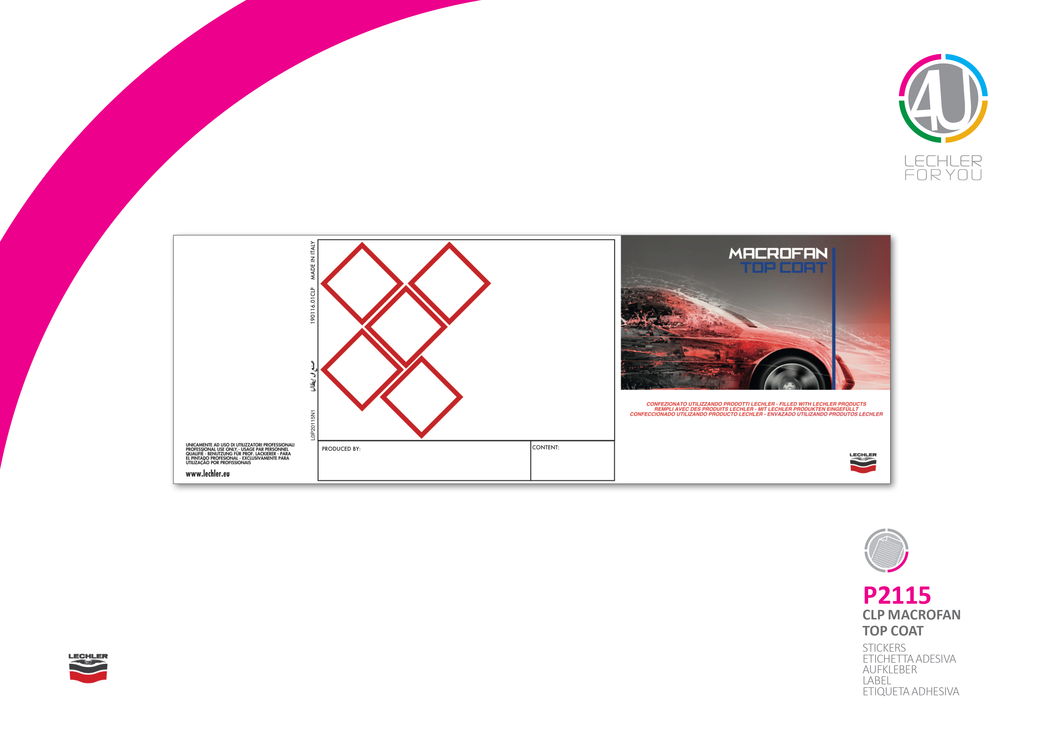 Macrofan Étiquette Pour Canette